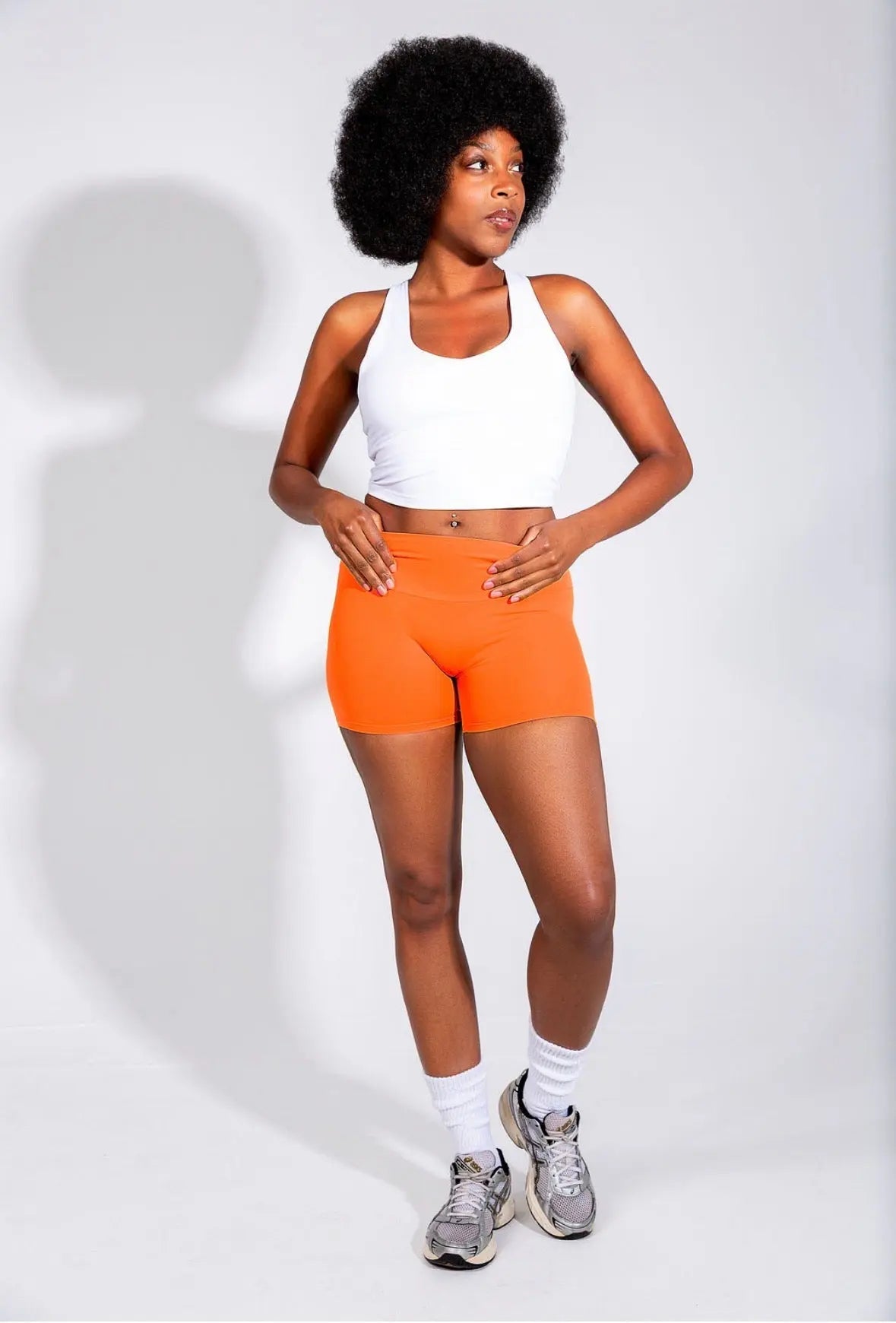 DOLLIES (PEACH LIFTING SHORTS) BBY DOLL ACTVWEAR