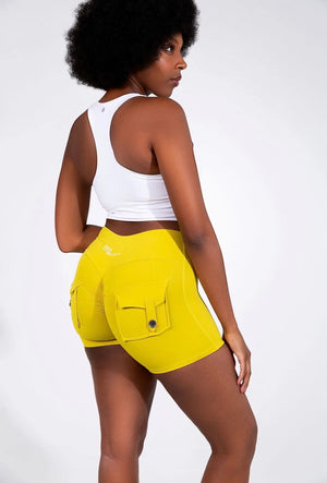 DOLLIES (PEACH LIFTING SHORTS) BBY DOLL ACTVWEAR