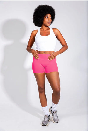 DOLLIES (PEACH LIFTING SHORTS) BBY DOLL ACTVWEAR