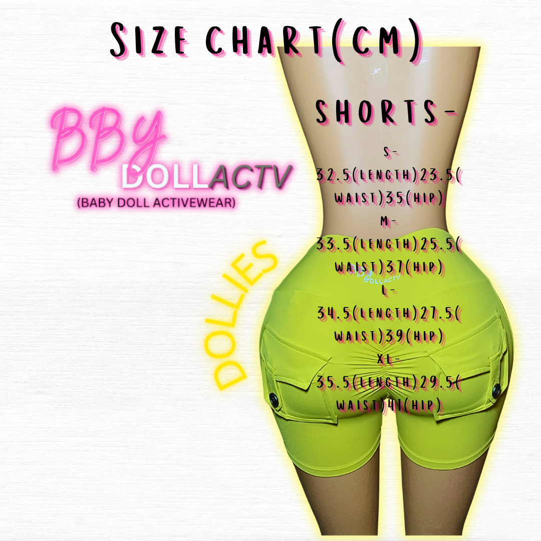 DOLLIES (PEACH LIFTING SHORTS)