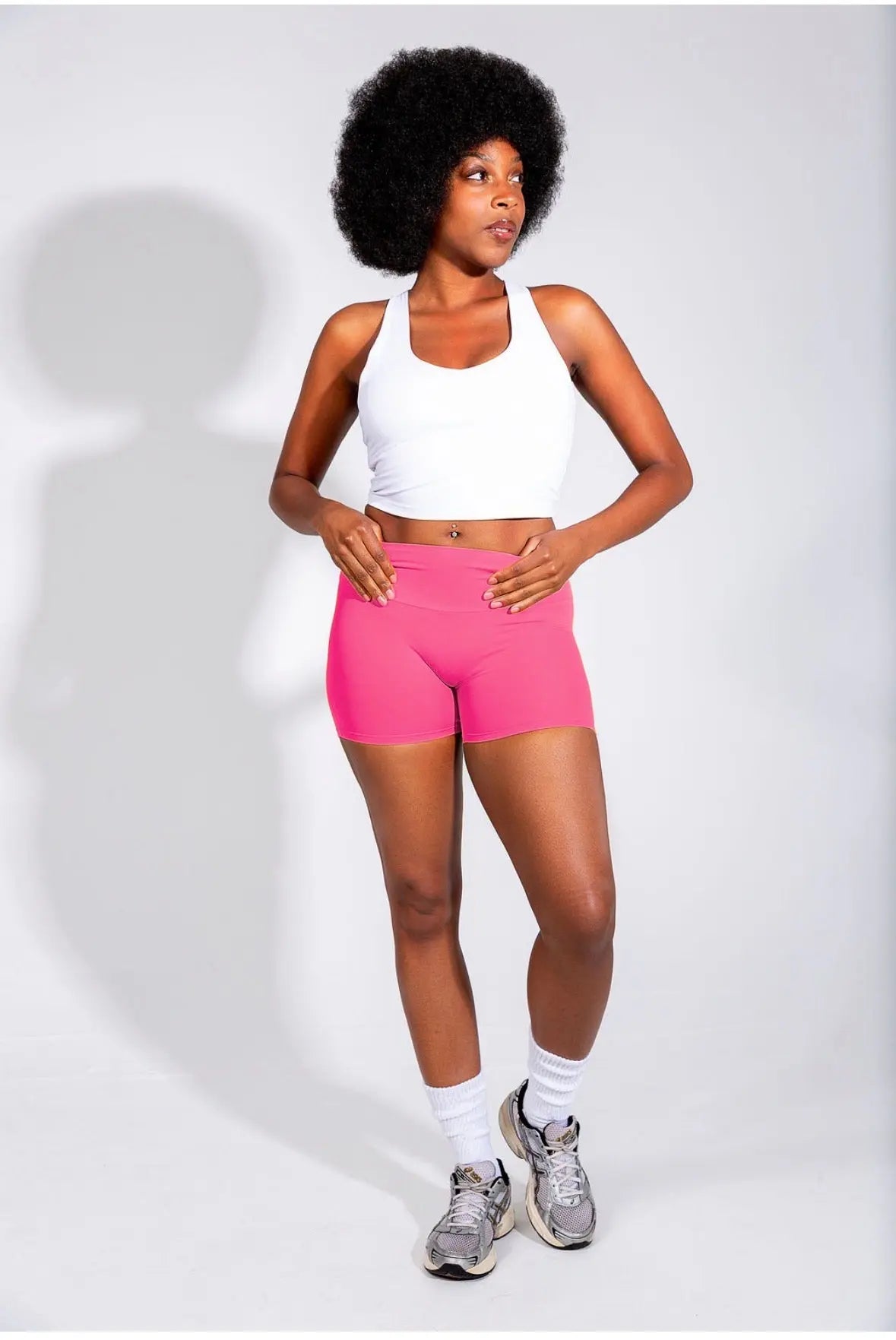 DOLLIES (PEACH LIFTING SHORTS) BBY DOLL ACTVWEAR